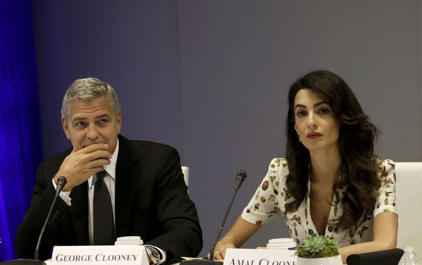 Джордж и Амаль Клуни. Фото Getty
