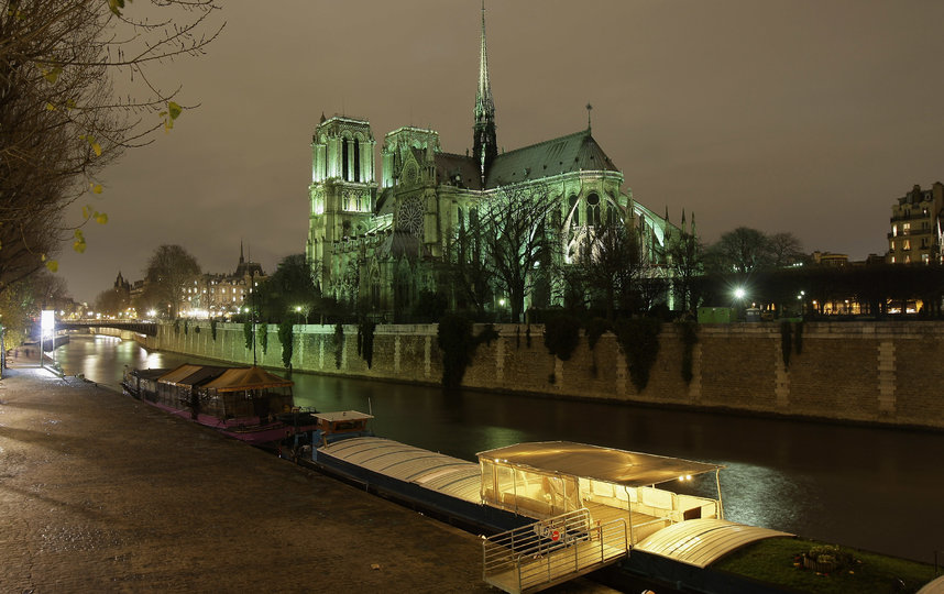 Собор Парижской Богоматери до пожара. Архивное фото. Фото Getty