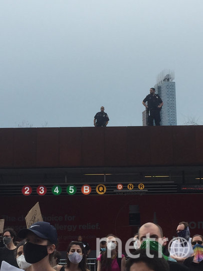 Нью-Йорк охвачен митингами. Фото Давид Валинский., "Metro"