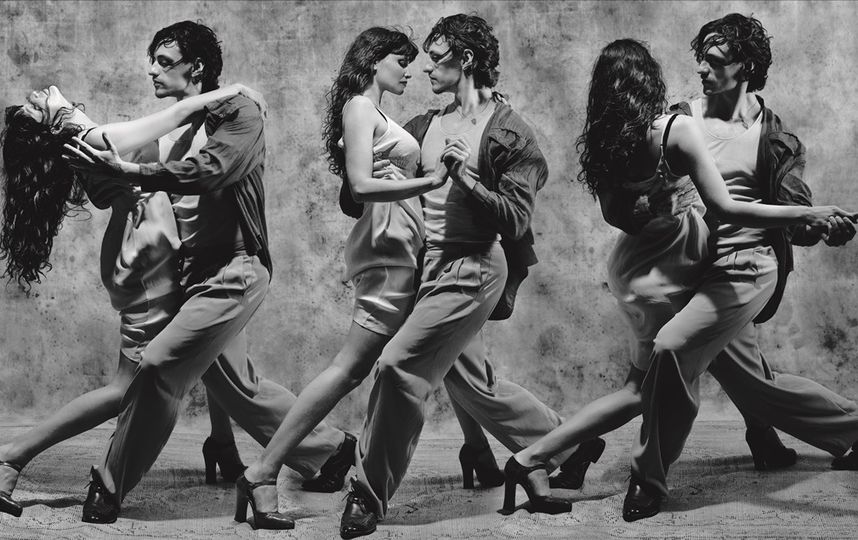 Летиция Каста и Сергей Полунин. Календарь Pirelli-2019. Фото Предоставлено пресс-службой ММАМ.