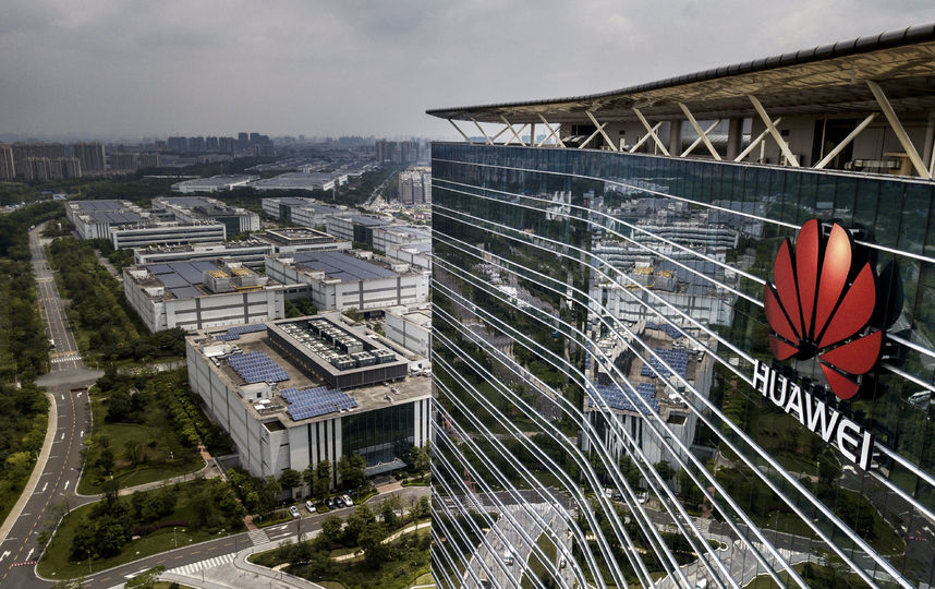 Офис компании Huawei в Китае. Фото Getty