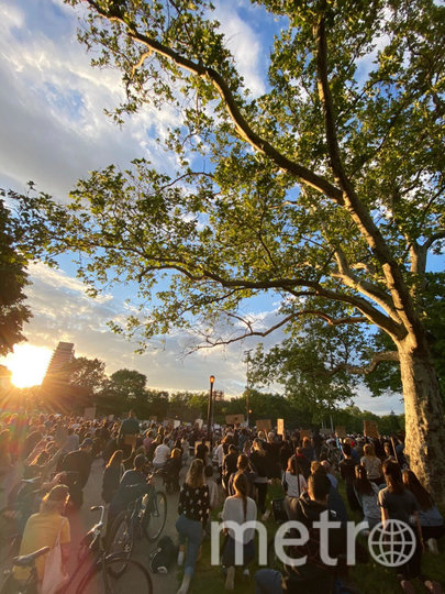 Нью-Йорк охвачен митингами. Фото Давид Валинский., "Metro"