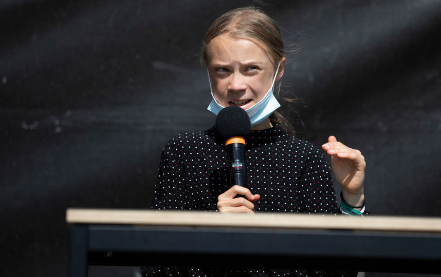 Экоактивистка Грета Тунберг. Фото Getty