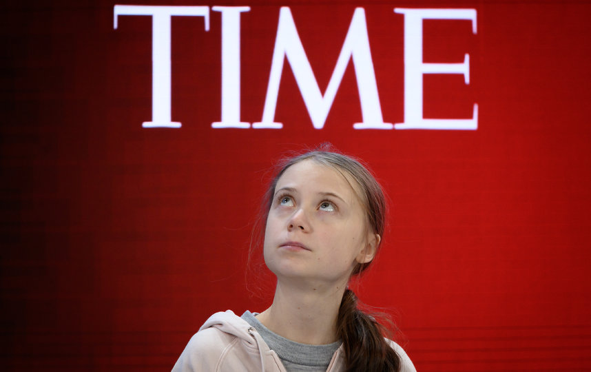 Грета Тунберг стала "Человеком года-2019" по версии журнала Time. Фото AFP