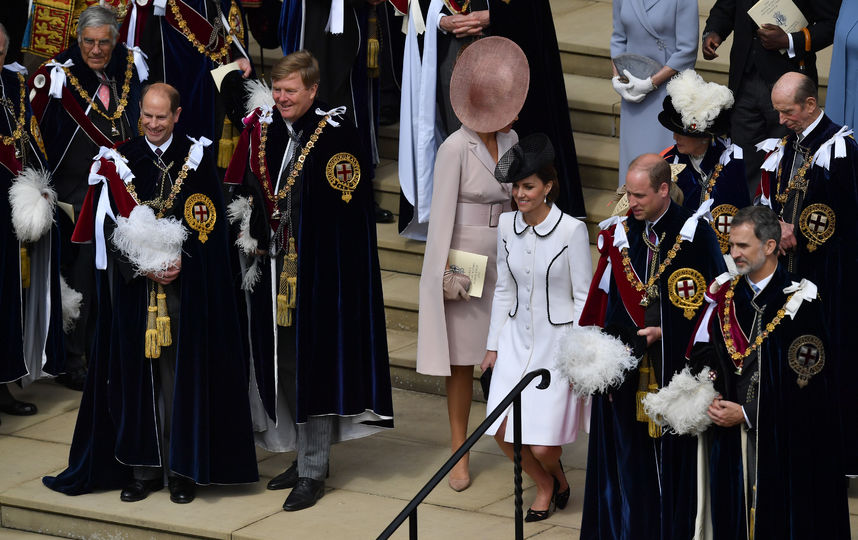 Церемония Ордена Подвязки прошла в Лондоне 17 июня. Фото Getty
