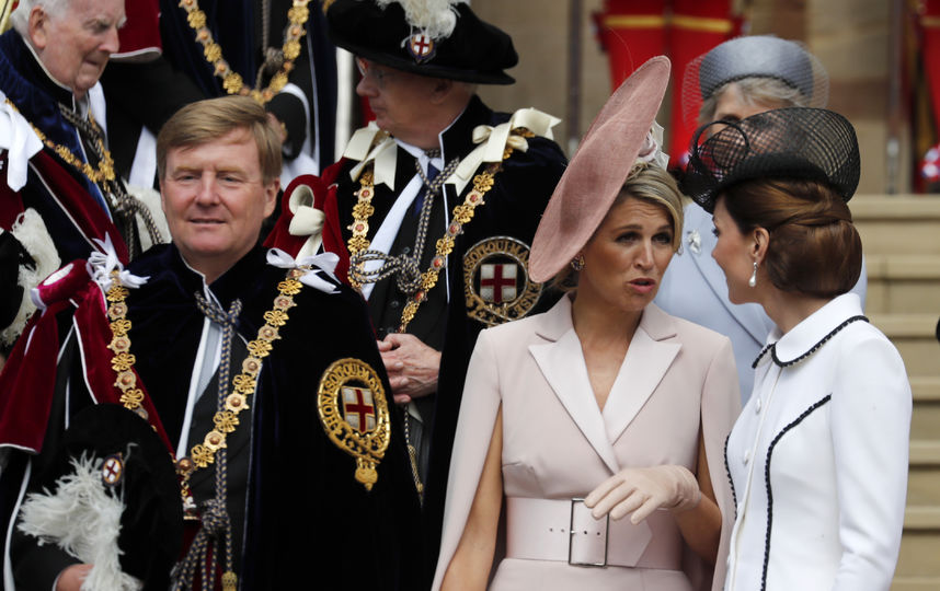 Церемония Ордена Подвязки прошла в Лондоне 17 июня. Фото Getty