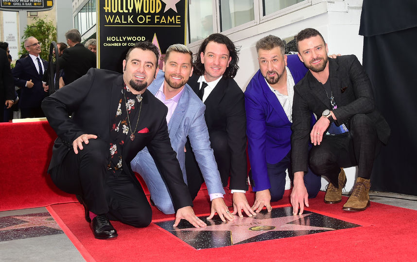 Группа NSYNC с Джастином Тимберлейком вновь воссоединилась. Фото