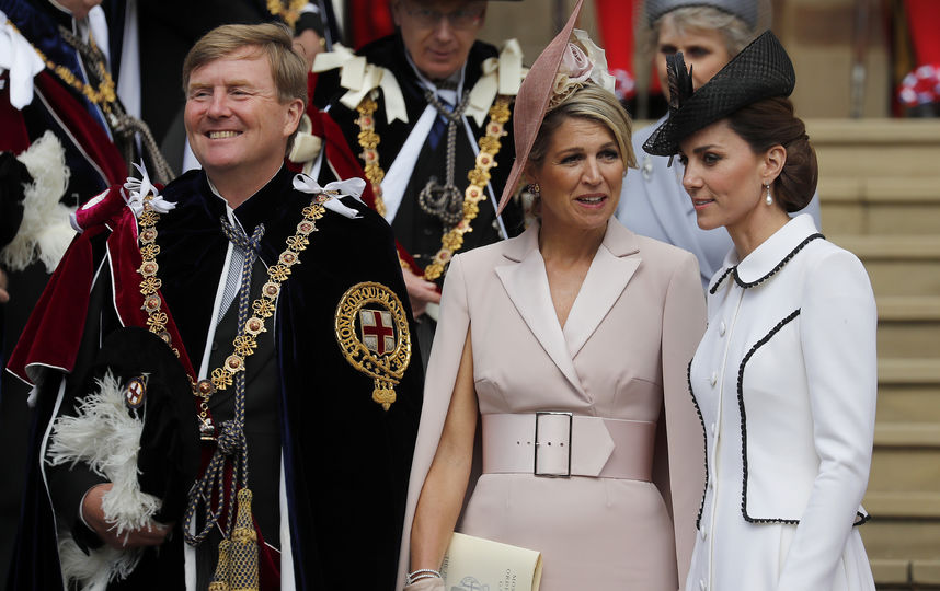 Церемония Ордена Подвязки прошла в Лондоне 17 июня. Фото Getty