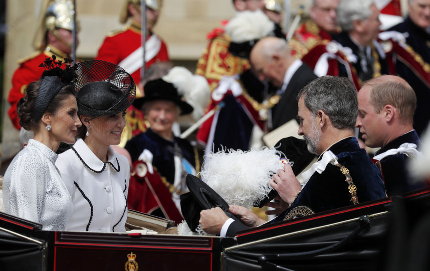 Церемония Ордена Подвязки прошла в Лондоне 17 июня. Фото Getty