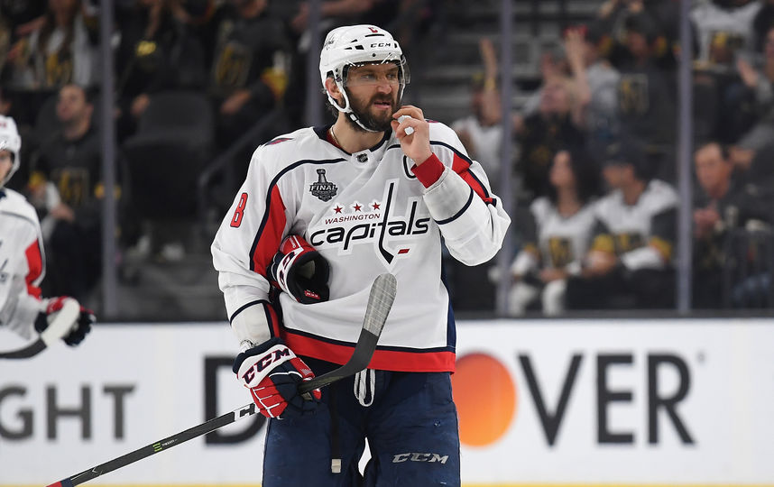 Хоккеист национальной сборной России и клуба "Вашингтон Кэпиталз" Александо Овечкин. Фото Getty