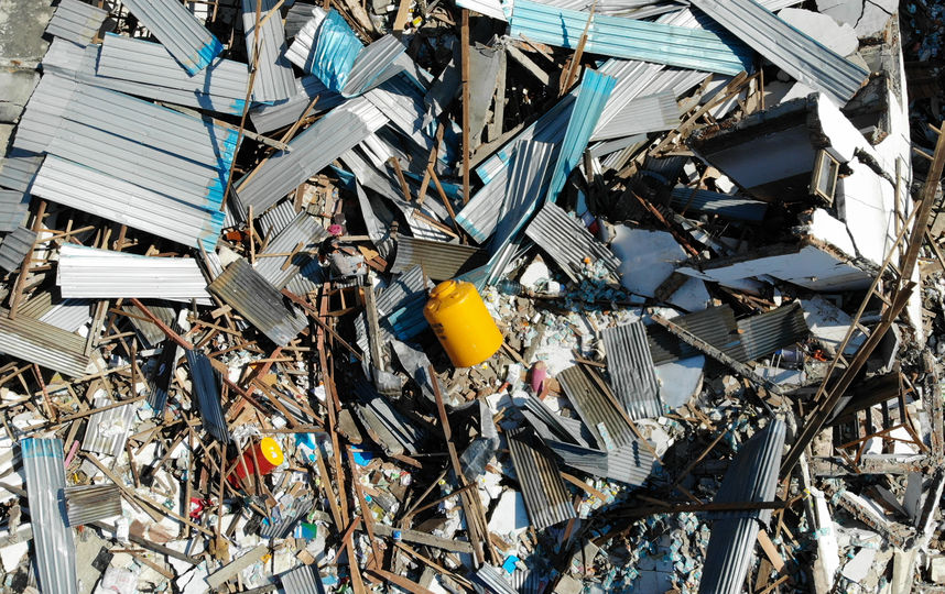 Последствия землетрясения и цунами в Индонезии. Фото AFP