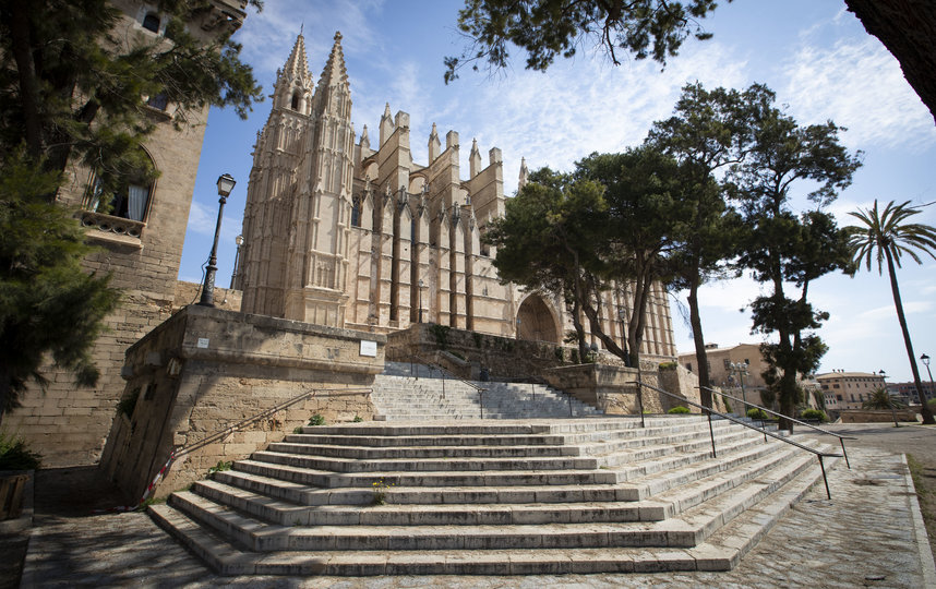 Безлюдные улицы в Испании. Фото AFP