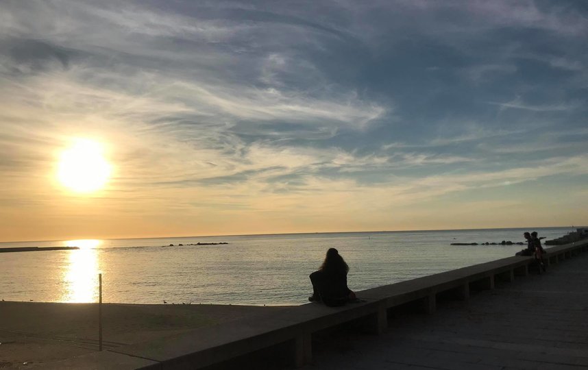 Барселона ранним утром 2 мая, в первый день послаблений. Фото Любовь Егорова