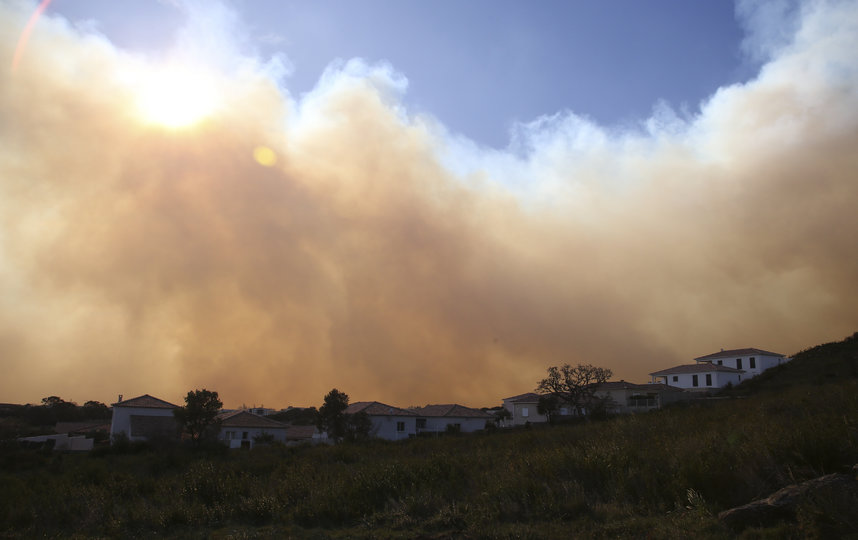 Ураган "Кьяра" обрушился на Европу. Фото AFP