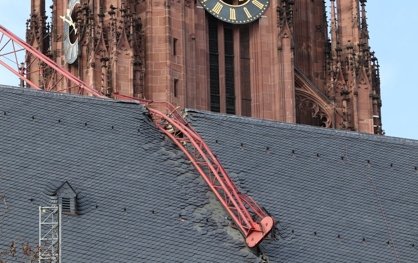 Ураган "Кьяра" обрушился на Европу. Германия. Фото AFP