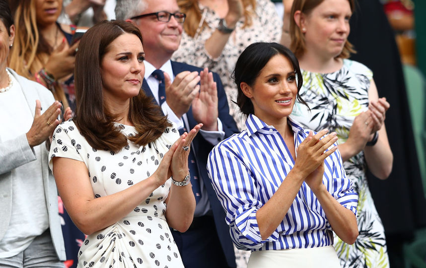 Кейт Миддлтон и Меган Маркл. Фото Getty