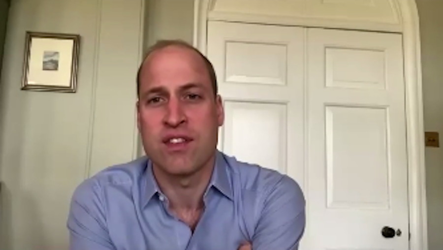 Принц Уильям. Фото скриншот @kensingtonroyal