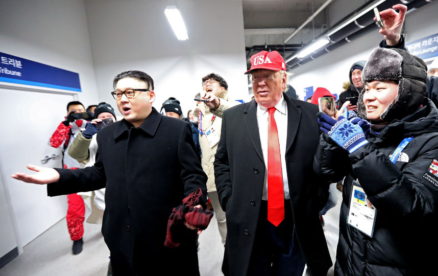 Церемония открытия Зимних Олимпийских игр-2018. Фото Getty