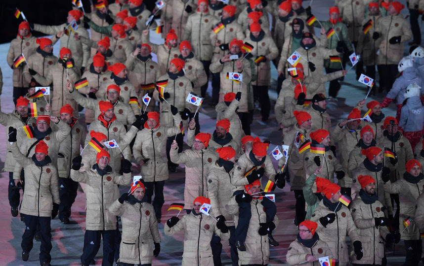 Церемония открытия Зимних Олимпийских игр-2018. Фото Getty