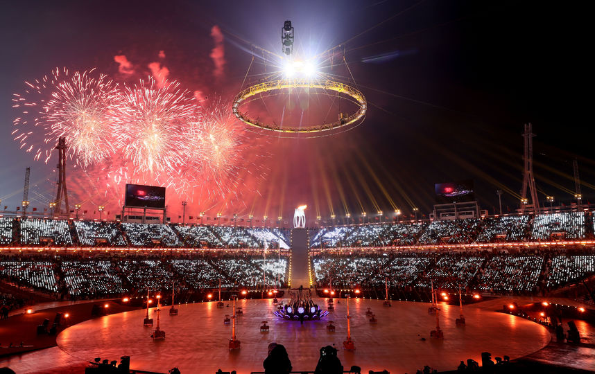 Церемония открытия Зимних Олимпийских игр-2018. Фото Getty