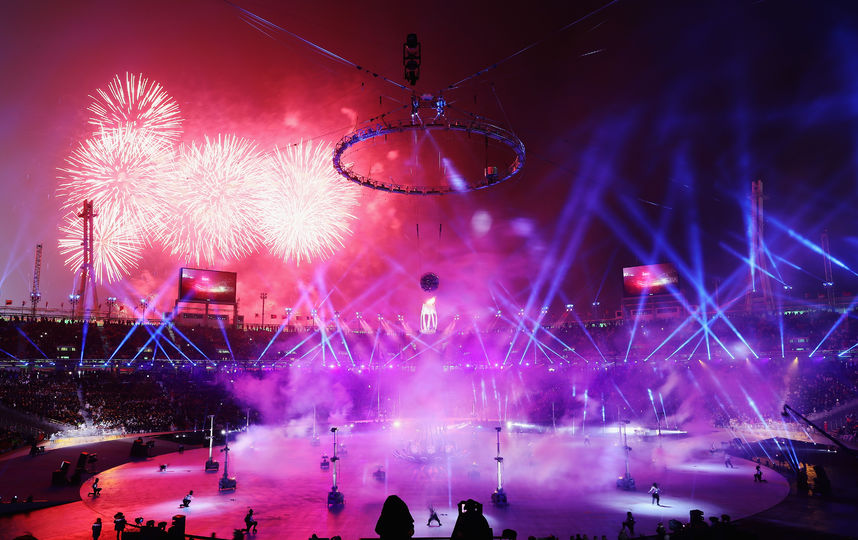 Церемония открытия Зимних Олимпийских игр-2018. Фото Getty