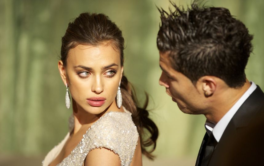 Криштиану Роналду и Ирина Шейк. Фото Getty