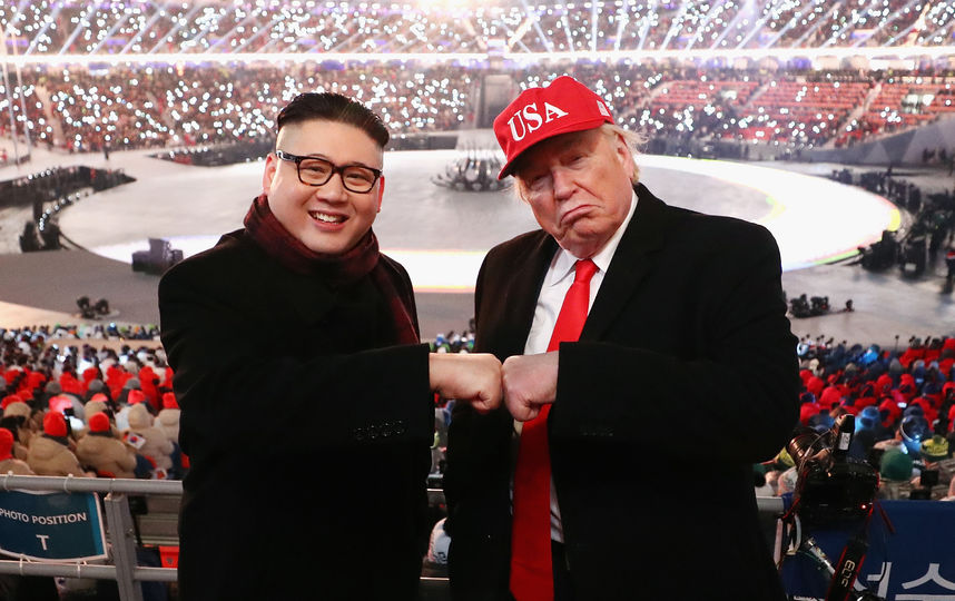 Церемония открытия Зимних Олимпийских игр-2018. Фото Getty