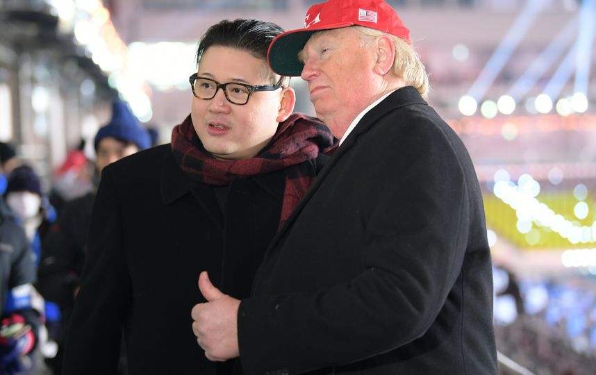 Церемония открытия Зимних Олимпийских игр-2018. Фото AFP