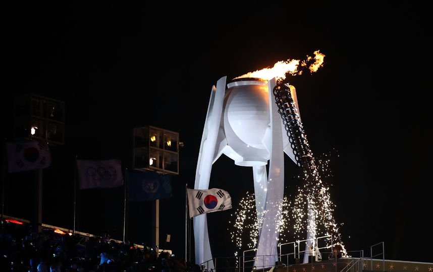 Церемония открытия Зимних Олимпийских игр-2018. Фото Getty