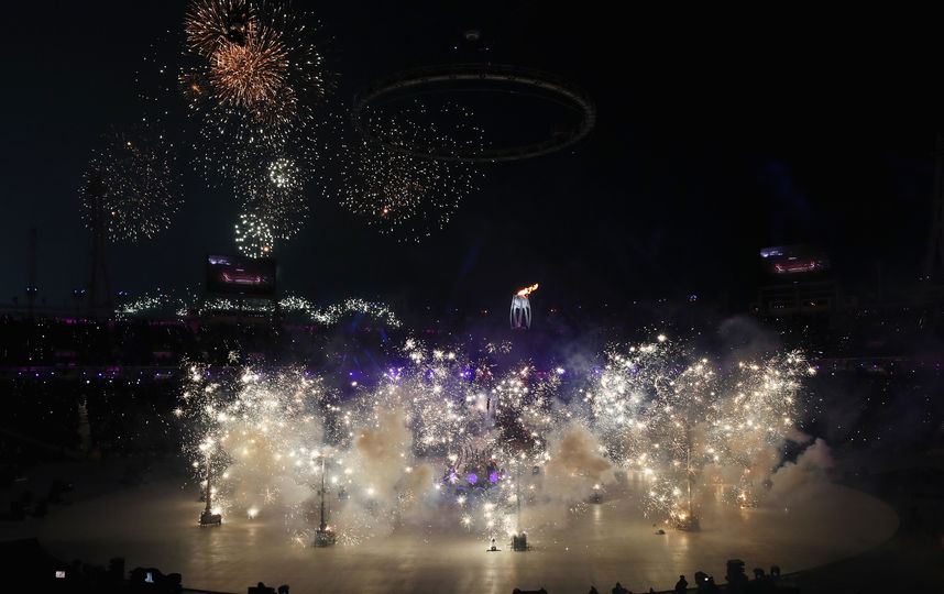 Церемония открытия Зимних Олимпийских игр-2018. Фото Getty