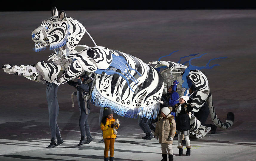 Церемония открытия Зимних Олимпийских игр-2018. Фото Getty