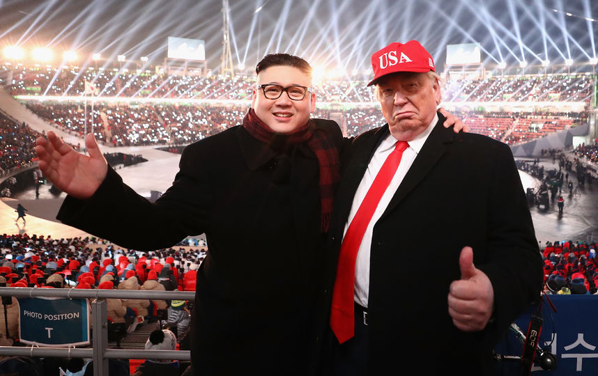 Церемония открытия Зимних Олимпийских игр-2018. Фото Getty