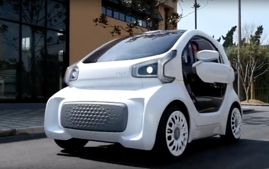Электрокар LSEV. Фото Скриншот Youtube