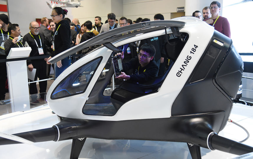 Беспилотник EHang 184. Фото Getty