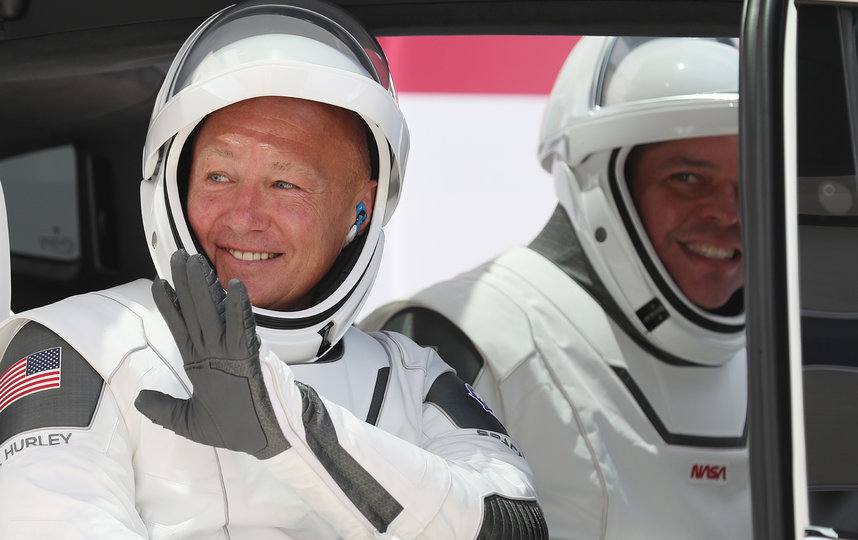 Роберт Бенкен (слева) и Даг Хёрли. Фото AFP