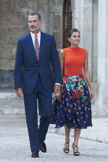Королева Летиция и король Филипп VI. Фото Getty