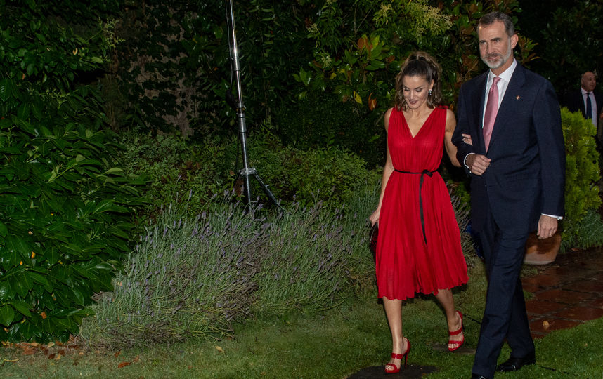 Королева Летиция и король Филипп VI. Фото Getty