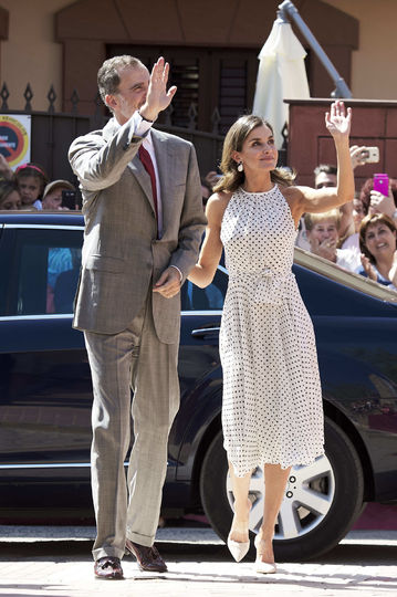 Королева Летиция и король Филипп VI. Фото Getty