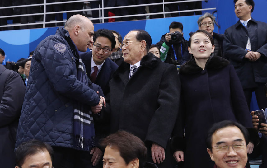 Визит Ким Ё Чжон. Фото Getty