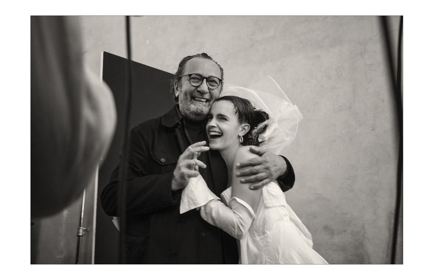 Эмма Уотсон. Бэкстейдж фото. Фото Алессандро Скотти, фотографии со съемок Календаря Pirelli 2020 Паоло Роверси