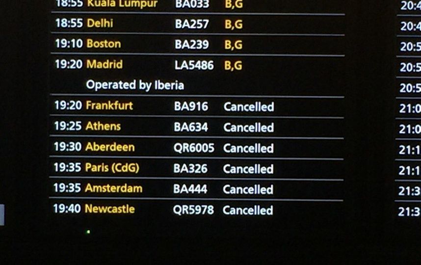 Аэропорт Хитроу. Фото Алексей Горбачёв