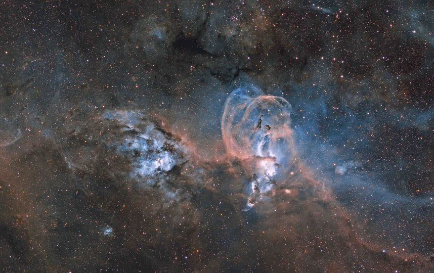 "Туманность Статуя Свободы". Фото Royal Museums Greenwich