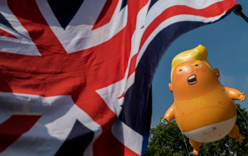 "Малыш Трамп" снова появится на улицах Лондона