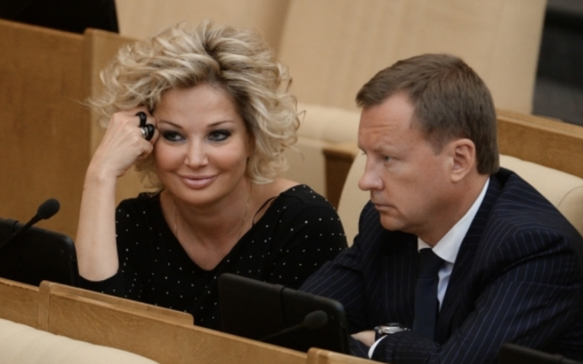 Мария Максакова и Денис Вороненков. Фото AFP