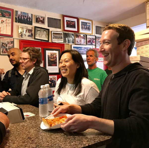 Скриншот instagram.com/zuck/?hl=ru.