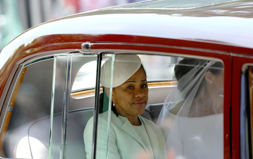 Дория Рэгланд на свадьбе дочери. Фото Getty