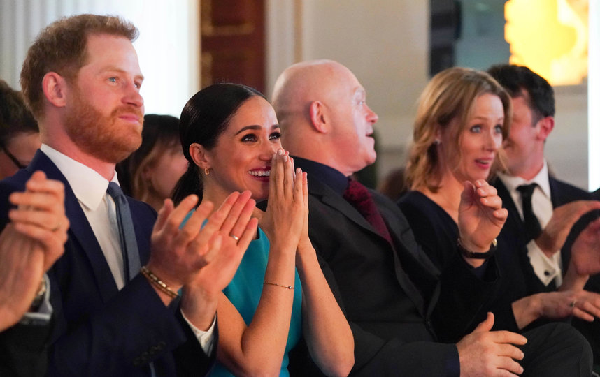 Принц Гарри и Меган Маркл на церемонии вручения премии  Endeavour Fund Awards. Фото Getty