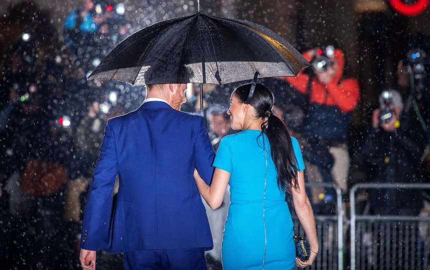 Принц Гарри и Меган Маркл на церемонии вручения премии Endeavour Fund Awards. Фото AFP