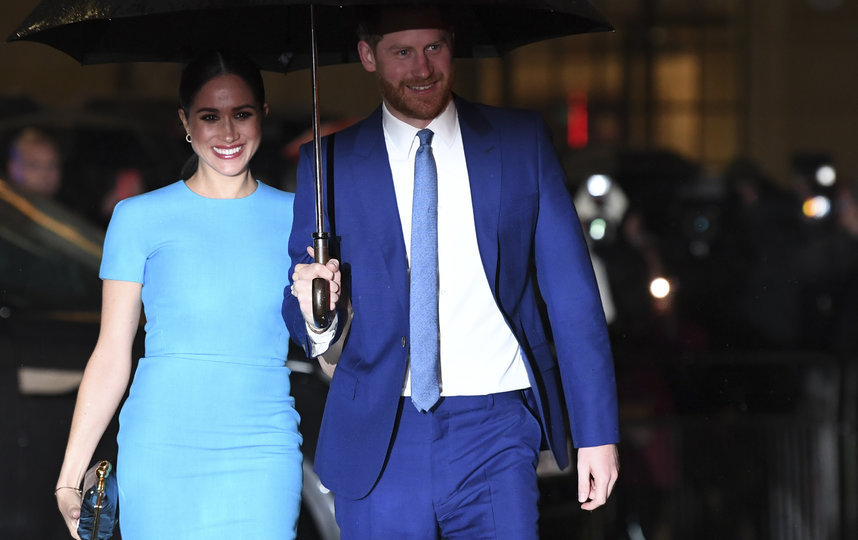 Принц Гарри и Меган Маркл на церемонии вручения премии Endeavour Fund Awards. Фото AFP