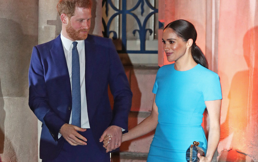 Принц Гарри и Меган Маркл на церемонии вручения премии  Endeavour Fund Awards. Фото Getty